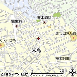 埼玉県春日部市米島974周辺の地図