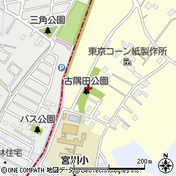 埼玉県春日部市新方袋1119周辺の地図