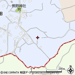 茨城県行方市富田1384周辺の地図