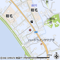 茨城県行方市富田72周辺の地図