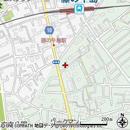 埼玉県春日部市藤塚1508周辺の地図