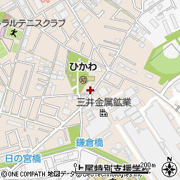 埼玉県上尾市二ツ宮868周辺の地図