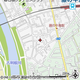 埼玉県春日部市牛島31周辺の地図
