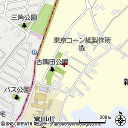 埼玉県春日部市新方袋70周辺の地図