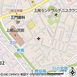 埼玉県上尾市二ツ宮809周辺の地図