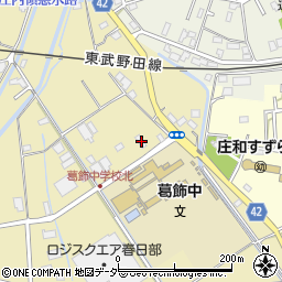 埼玉県春日部市永沼2234周辺の地図
