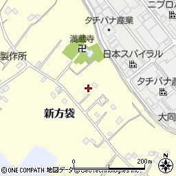 埼玉県春日部市新方袋279周辺の地図