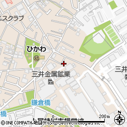 埼玉県上尾市二ツ宮703周辺の地図