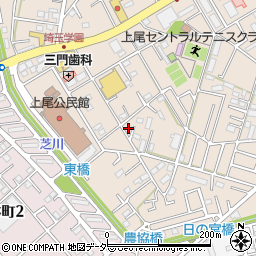 埼玉県上尾市二ツ宮810周辺の地図