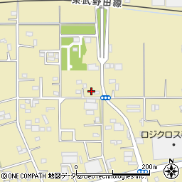 埼玉県春日部市永沼581周辺の地図