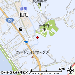 茨城県行方市富田265周辺の地図