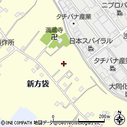 埼玉県春日部市新方袋281周辺の地図