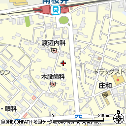 埼玉県春日部市米島1196周辺の地図