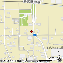 埼玉県春日部市永沼582周辺の地図