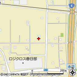 埼玉県春日部市永沼806周辺の地図