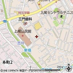 埼玉県上尾市二ツ宮773周辺の地図