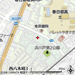 埼玉県春日部市八木崎町1周辺の地図