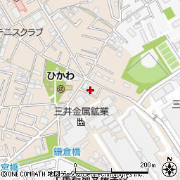 埼玉県上尾市二ツ宮704周辺の地図