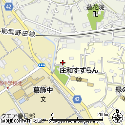 埼玉県春日部市米島4周辺の地図