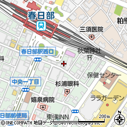 未来工房・春日部駅前周辺の地図