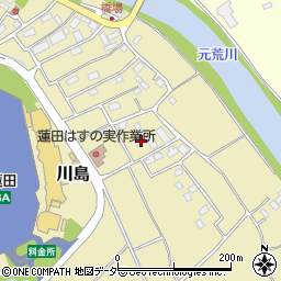 埼玉県蓮田市川島310周辺の地図
