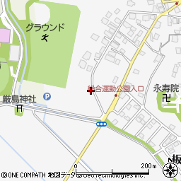 茨城県つくばみらい市板橋1805-4周辺の地図