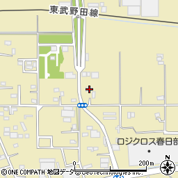 埼玉県春日部市永沼753周辺の地図