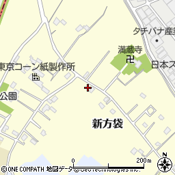 埼玉県春日部市新方袋171周辺の地図