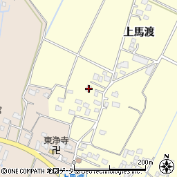 茨城県稲敷市上馬渡500周辺の地図