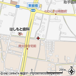 茨城県つくばみらい市板橋3030周辺の地図