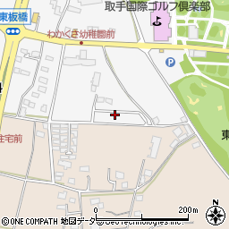 茨城県つくばみらい市板橋3023周辺の地図