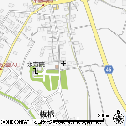 茨城県つくばみらい市板橋2086周辺の地図