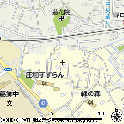 埼玉県春日部市米島22周辺の地図