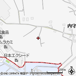 茨城県常総市内守谷町4462周辺の地図