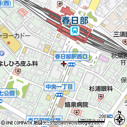 ビッグエコー BIG ECHO 春日部駅前店周辺の地図