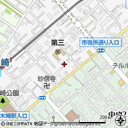 埼玉県春日部市粕壁6833-1周辺の地図