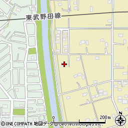 埼玉県春日部市永沼538周辺の地図