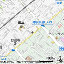 埼玉県春日部市粕壁6770-3周辺の地図