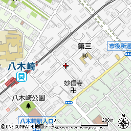 埼玉県春日部市粕壁6853-1周辺の地図