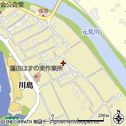 埼玉県蓮田市川島309周辺の地図