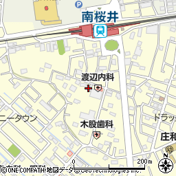 埼玉県春日部市米島1195周辺の地図