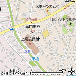 埼玉県上尾市二ツ宮769周辺の地図