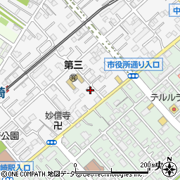 埼玉県春日部市粕壁6834-2周辺の地図