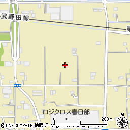 埼玉県春日部市永沼733周辺の地図