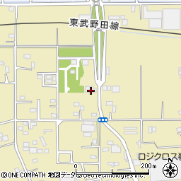 埼玉県春日部市永沼585周辺の地図