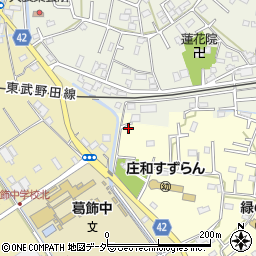埼玉県春日部市米島5周辺の地図