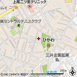 埼玉県上尾市二ツ宮861周辺の地図