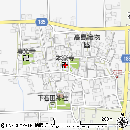 本楽寺周辺の地図