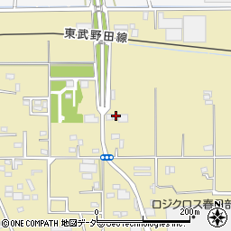 埼玉県春日部市永沼614周辺の地図