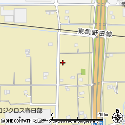 埼玉県春日部市永沼943周辺の地図